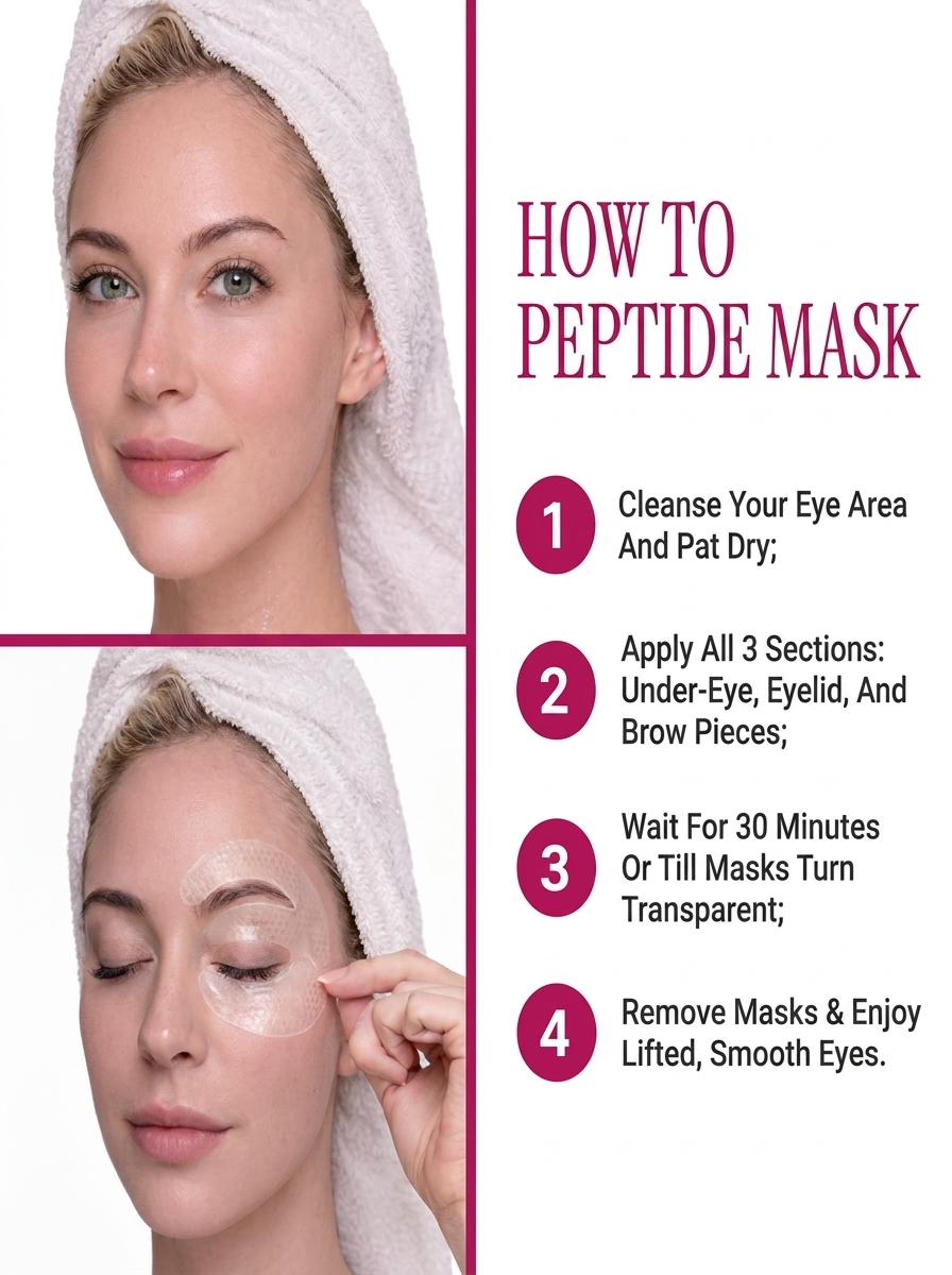 Peptide-Powered Deep Collegen Eye Mask