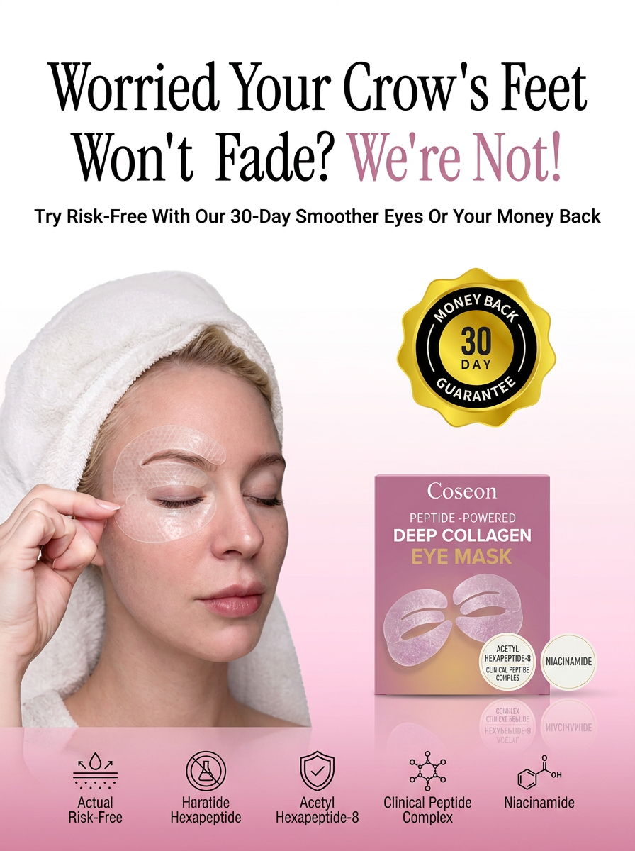 Peptide-Powered Deep Collegen Eye Mask